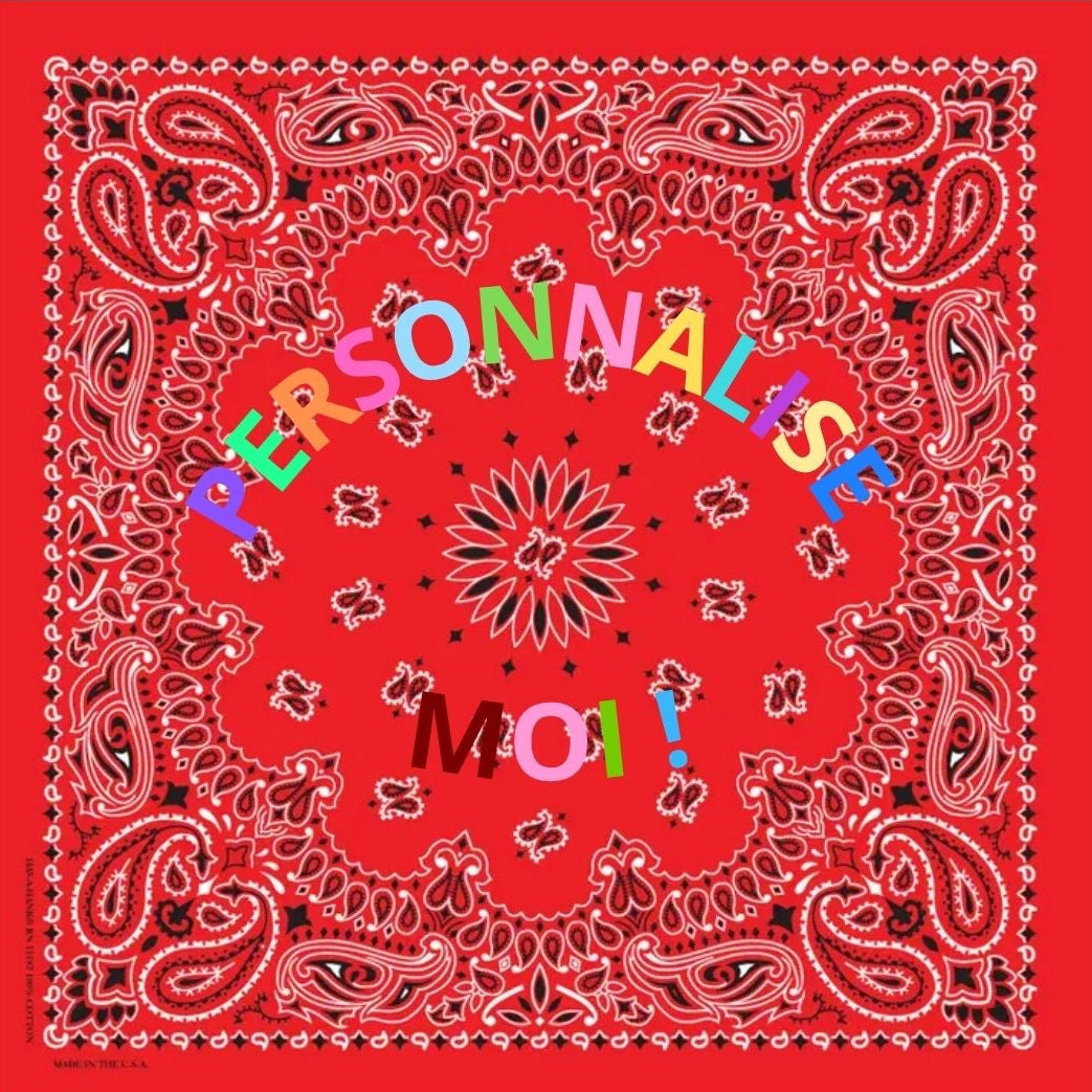 Bandana Rouge