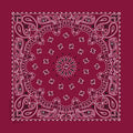 Bandana Bordeaux