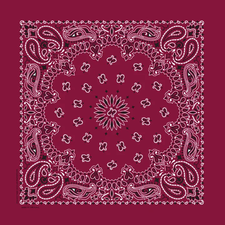Bandana Bordeaux