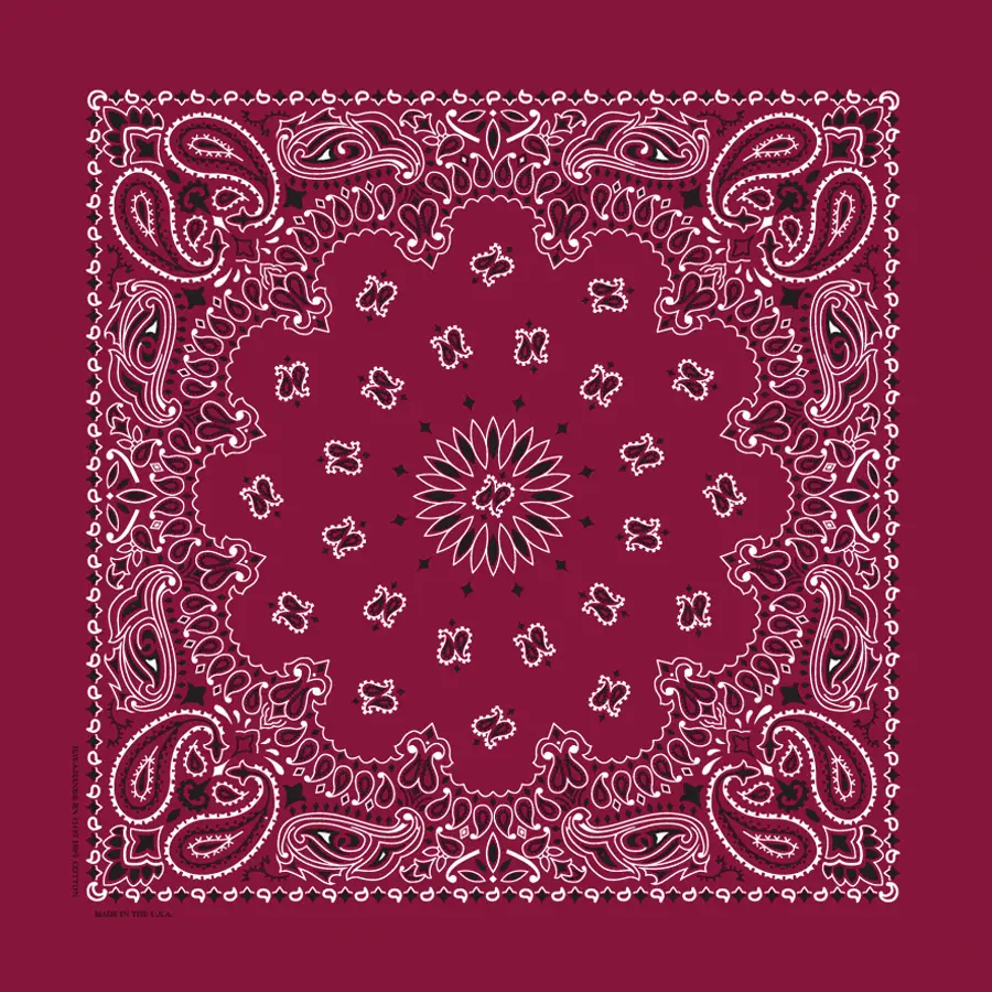 Bandana Bordeaux